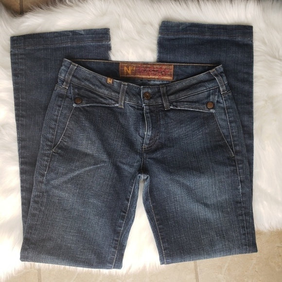 Notify Stretchy Italian Bootcut Jeans Blue 27 - Picture 1 of 5